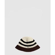 [DIOR-디올]니트 스트라이프 캡 4PU3B