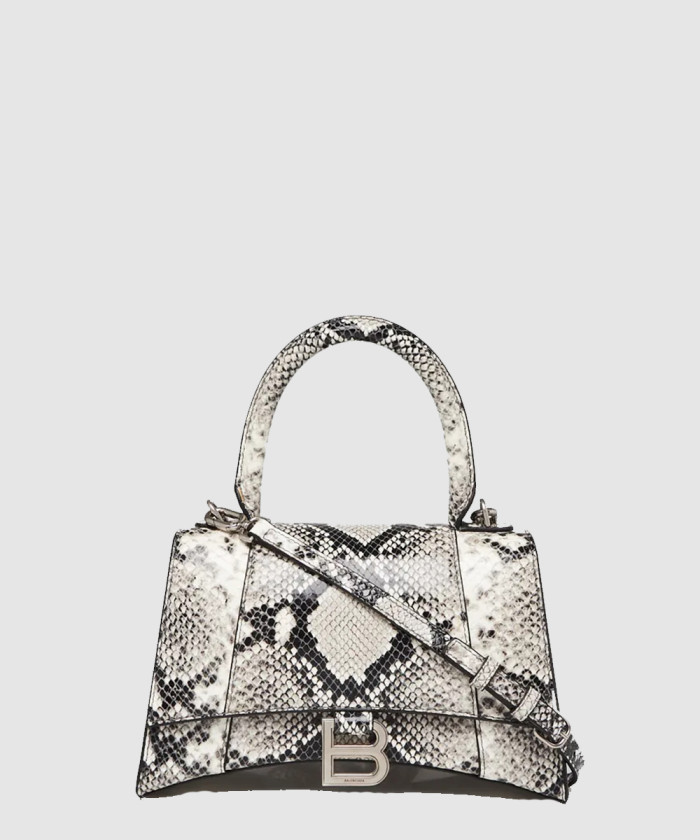 [BALENCIAGA-발렌시아가]뱀피 엠보 가죽 모래시계 클러치 564796