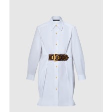 [LOUIS VUITTON-루이비통]벨티드 셔츠 드레스 1AGORO
