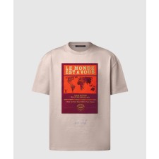 [LOUIS VUITTON-루이비통]엠벨리시드 그래픽 코튼 티셔츠 1AHCKX