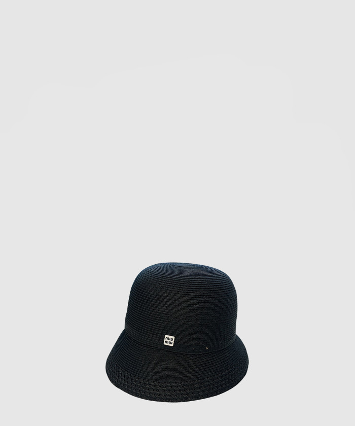 [MIUMIU-미우미우]핀턱 언밸런스 버킷햇 5HC543