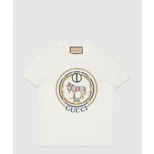 [GUCCI-구찌]인터로킹 G 코튼 저지 티셔츠 748287