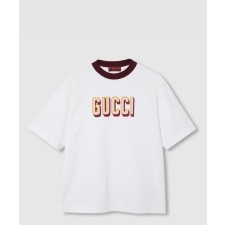 [GUCCI-구찌]코튼 저지 프린트 티셔츠 ‎796398