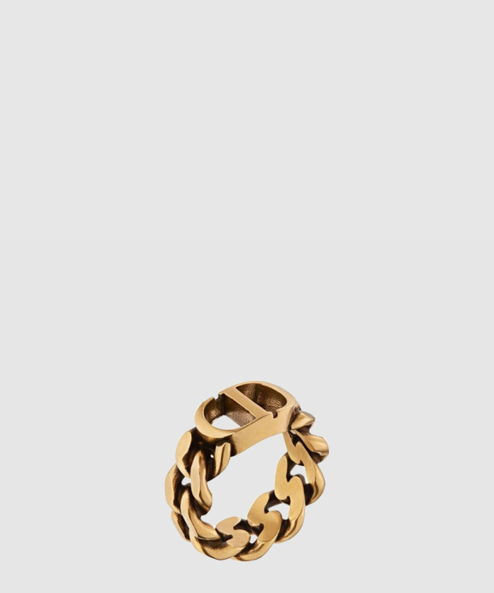 [DIOR-디올]앤티크 골드 반지 R0939