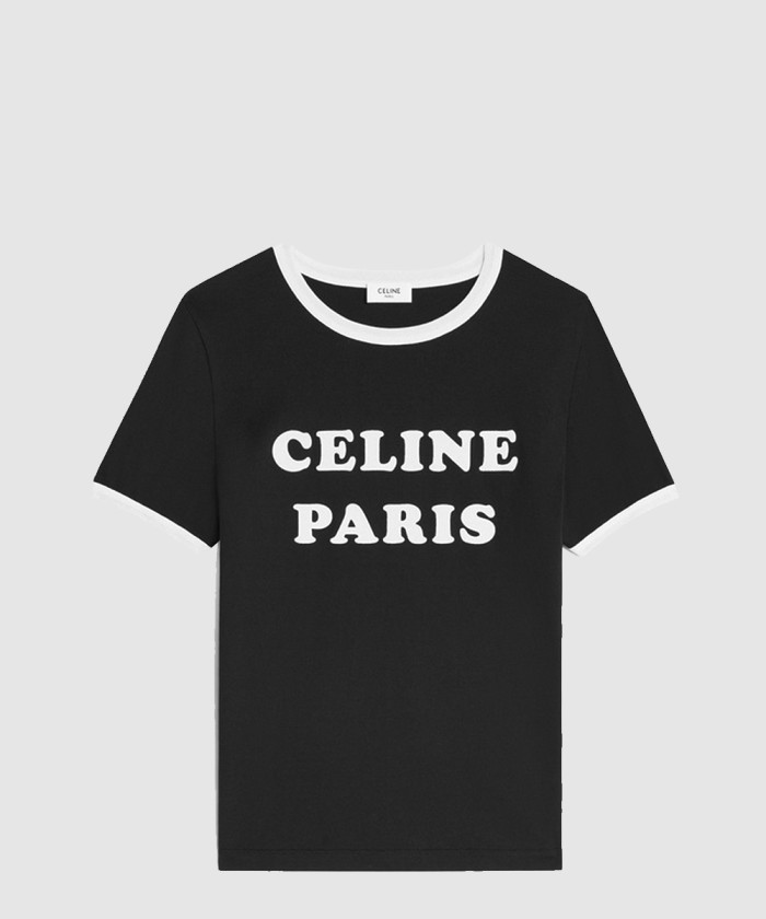 [CELINE-셀린느]코튼 저지 70's 티셔츠 2X01N6