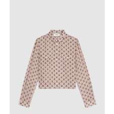 [CELINE-셀린느]크롭 셔츠 실크 조젯 RC02Z0