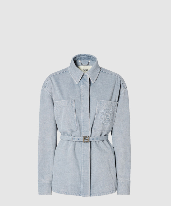 [FENDI-펜디]데님 고 투 재킷 FLF677