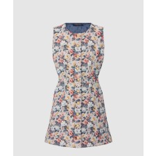 [LOUIS VUITTON-루이비통]플로럴 자카드 A라인 드레스 1AGPKT