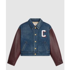 [CELINE-셀린느]PARIS 재킷 다크 유니언 워시 데님 RV0G69