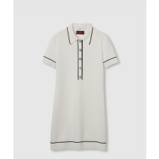 [GUCCI-구찌]파인 울 폴로 드레스 ‎813816