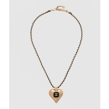 [CHANEL-샤넬]CC 하트 목걸이 AB7090