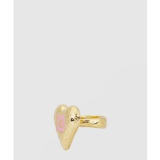 [CHANEL-샤넬]하트 더블 C 반지 ABC259