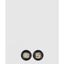 [CHANEL-샤넬]라운드 블랙 이어링 AB6225