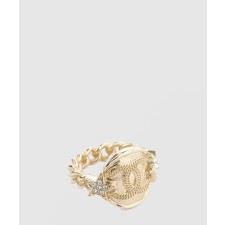 [CHANEL-샤넬]더블 C 반지 ABB502