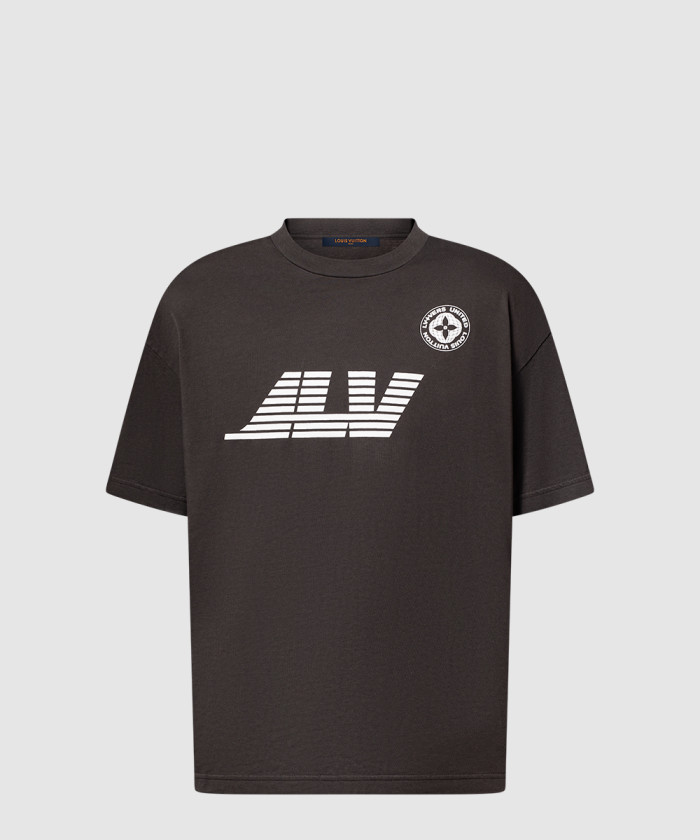 [LOUIS VUITTON-루이비통]워시드 프린티드 코튼 티셔츠 1AHCLD