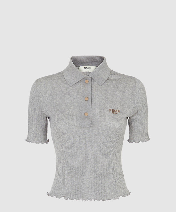 [FENDI-펜디]플레인 핀 폴로 셔츠 FS9713