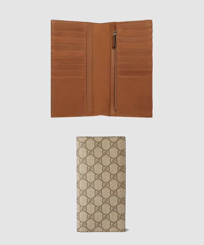 [GUCCI-구찌]GG 엠블럼 장지갑 821213