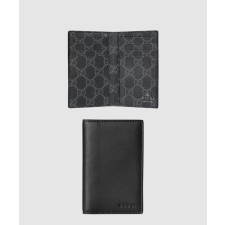 [GUCCI-구찌]GG 엠블럼 바이폴드 엠보스 카드 케이스 818953