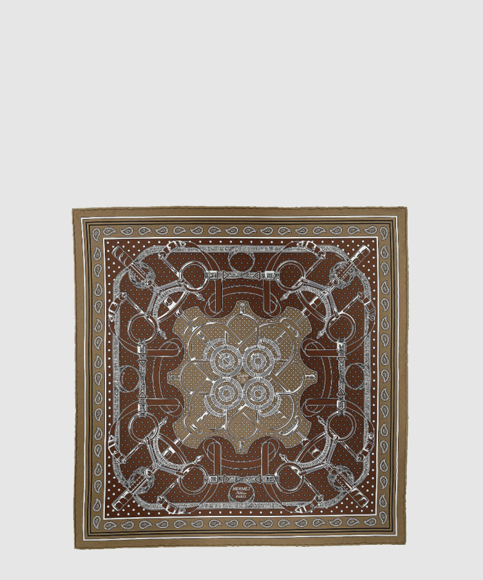 [HERMES-에르메스]Eperon d'Or 반다나 90