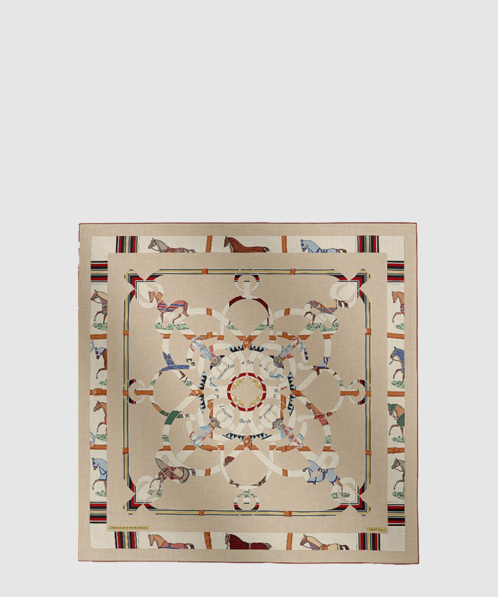 [HERMES-에르메스]Eperon d'Or et Tenues de Jour 숄 90