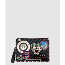 [GUCCI-구찌]GG 수프림 나이트 쿠리에 클러치 496346