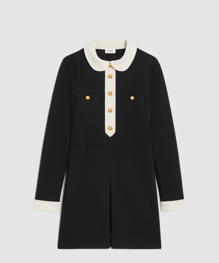 [CELINE-셀린느]울 저지 미니 스윙 스커트 2X49O7