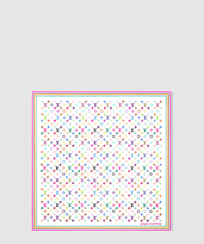 [LOUIS VUITTON-루이비통]LV x TM 모노그램 멀티컬러 스퀘어 90 M94967