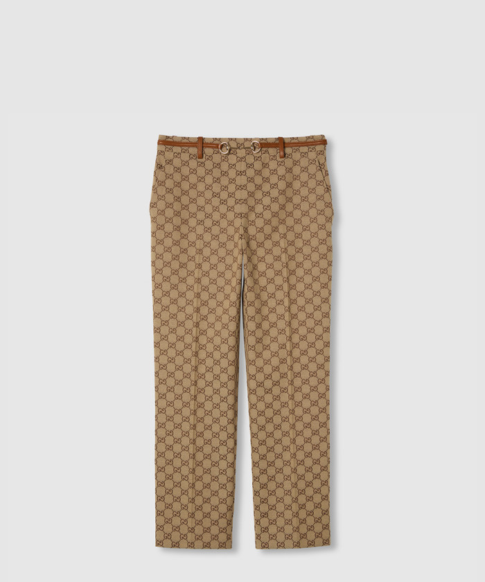 [GUCCI-구찌]홀스빗 코튼 드릴 팬츠 820466