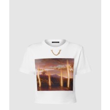 [LOUIS VUITTON-루이비통]Louis Vuitton x Laurent Grasso 프린트 티셔츠 1AHINL