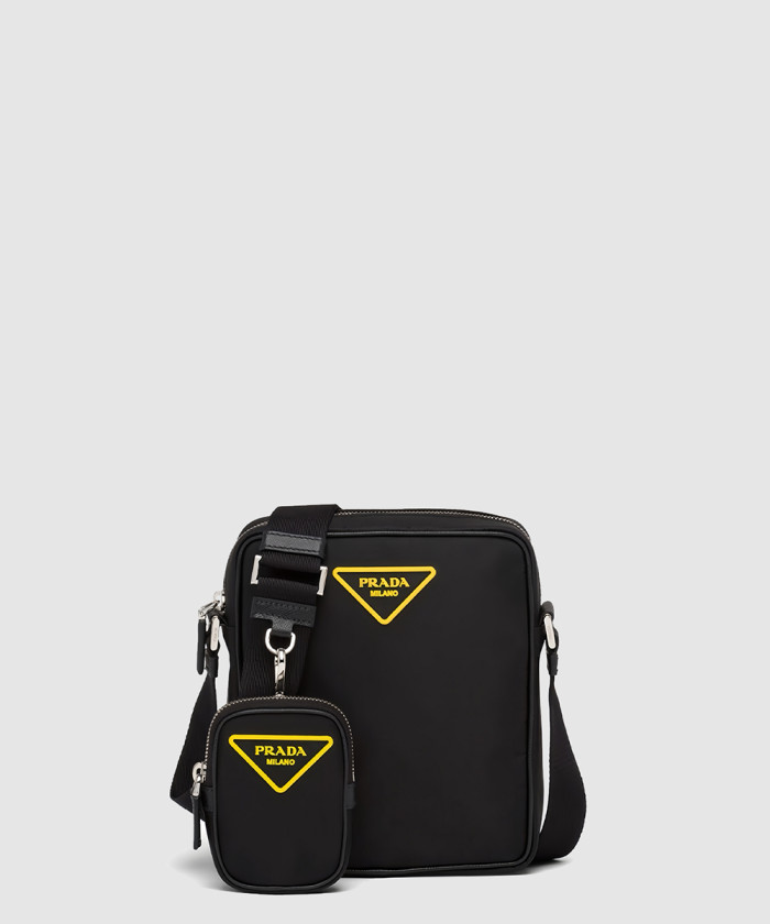 [PRADA-프라다]리나일론 및 사피아노 숄더백 2VH112