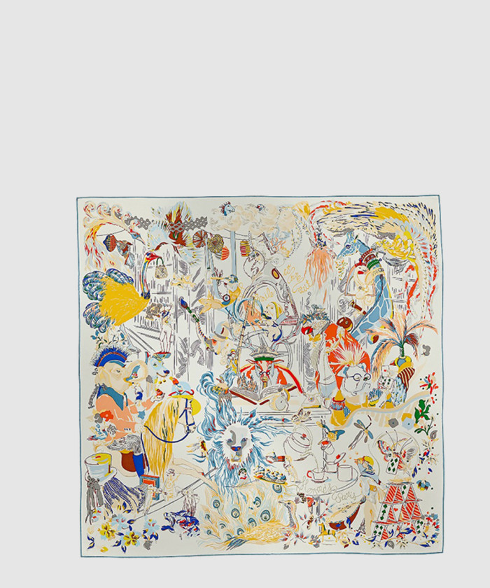 [HERMES-에르메스]Emile et Une Nuit 스카프 90