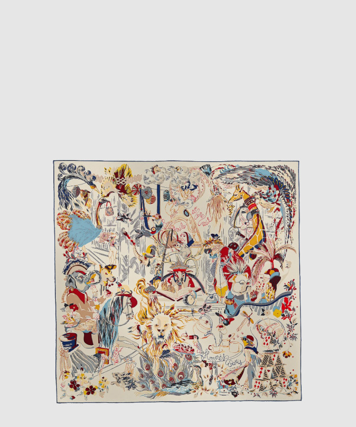 [HERMES-에르메스]Emile et Une Nuit 스카프 90