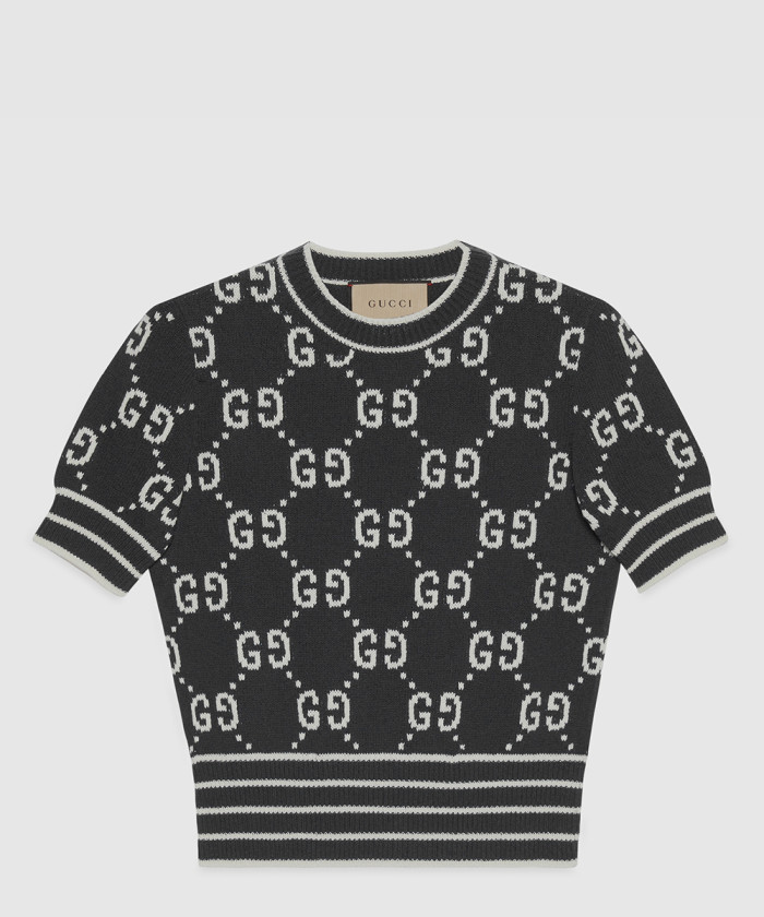 [GUCCI-구찌]GG 코튼 자카드 탑 753914