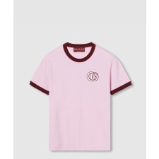 [GUCCI-구찌]자수 코튼 저지 티셔츠 ‎818787