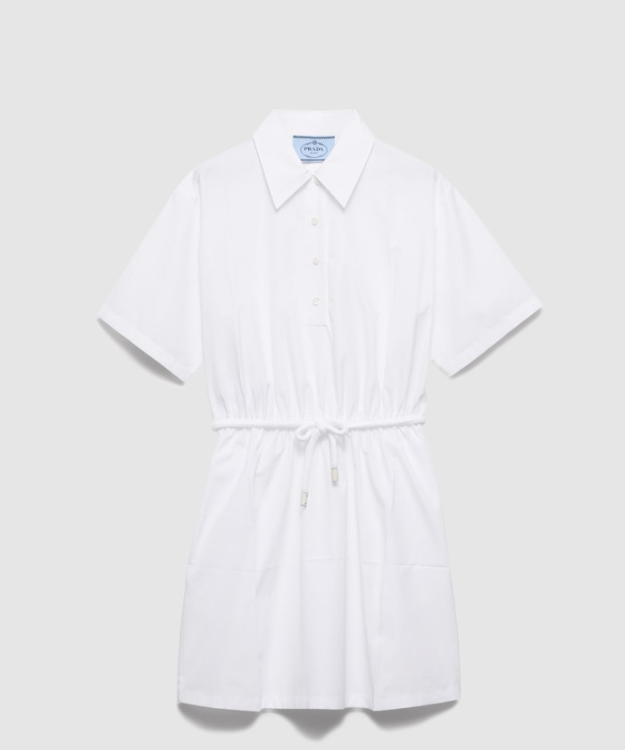 [PRADA-프라다]포플린 미니 드레스 P3O94C