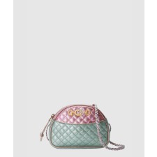 [GUCCI-구찌]GG 레트로 미니백 펄 아쿠아마린 크로스백 534951