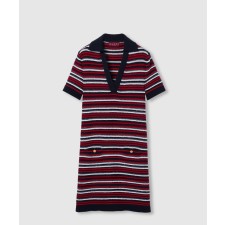 [GUCCI-구찌]파인 울 폴로 스커트 818612