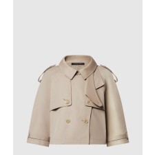 [LOUIS VUITTON-루이비통]크롭 트렌치코트 재킷 1AGNEG