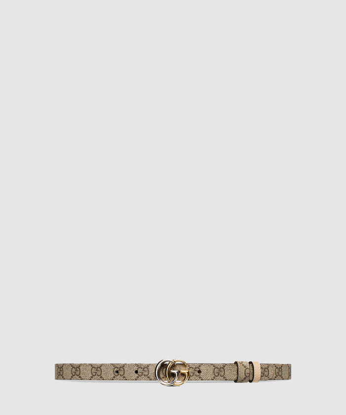 [GUCCI-구찌]GG 마몽 리버서블 씬 벨트 795802