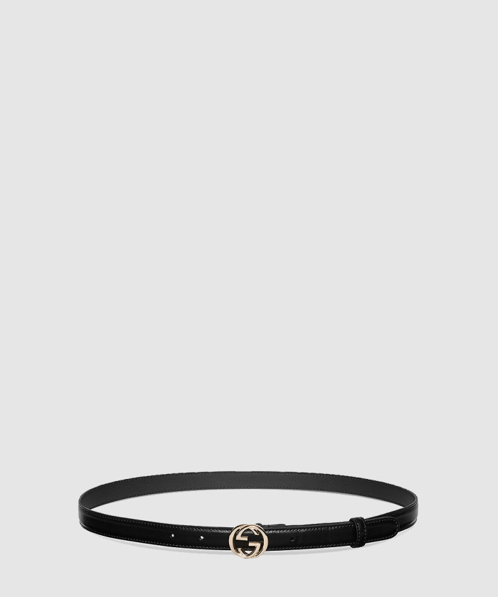 [GUCCI-구찌]인터로킹 G 버클 벨트 813005