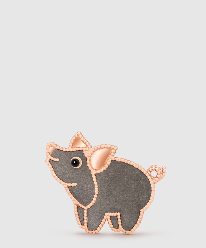 [VAN CLEEF-반클리프]럭키 애니멀 피그 클립 7UO00