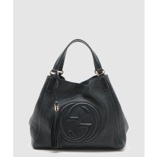 [GUCCI-구찌]GG 레더 태슬 소호 숄더백 282309