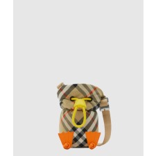 [BURBERRY-버버리]덕 체크 나일론 보틀 홀더 80893511
