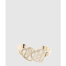 [CHANEL-샤넬]로고 하트 팔찌 ABB652