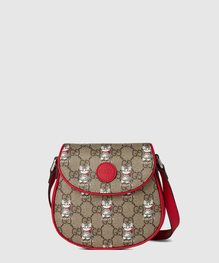 [GUCCI-구찌]아동 프린트 GG 숄더백 814014