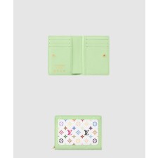 [LOUIS VUITTON-루이비통]메탈 하드웨어 소가죽 지갑 M13619