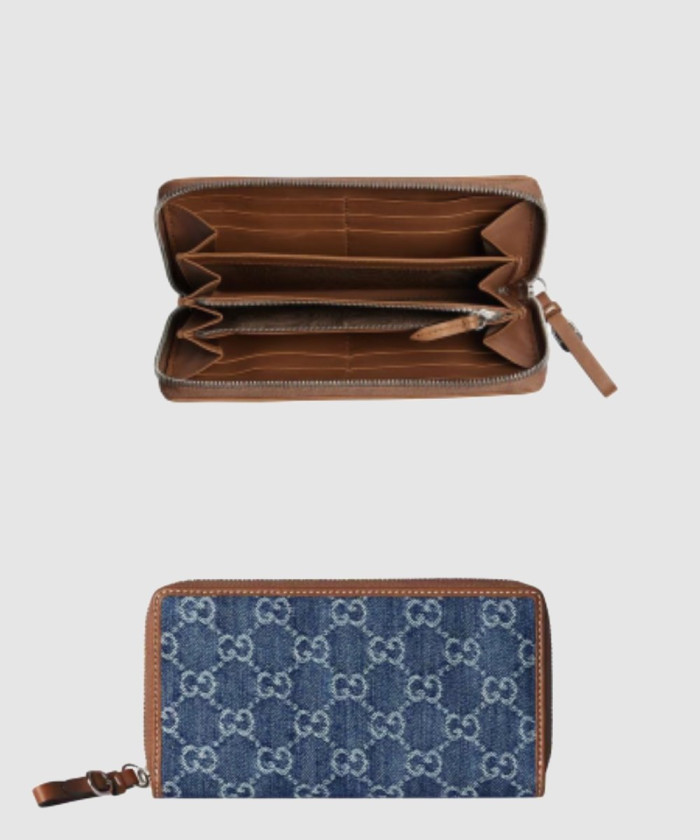[GUCCI-구찌]GG 지퍼 지갑 819122