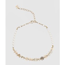 [CHANEL-샤넬]이니셜 진주 목걸이 AB7913