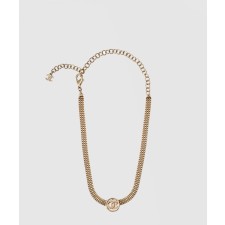 [CHANEL-샤넬]더블 C 메탈 목걸이 AB7908