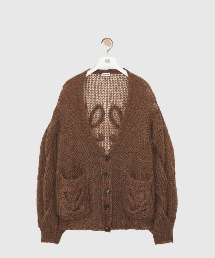 [LOEWE-로에베]애너그램 카디건 모헤어